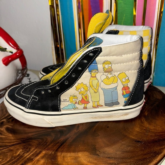 The Simpson’s Van High Top Skateboard Shoe - Picture 8 of 9